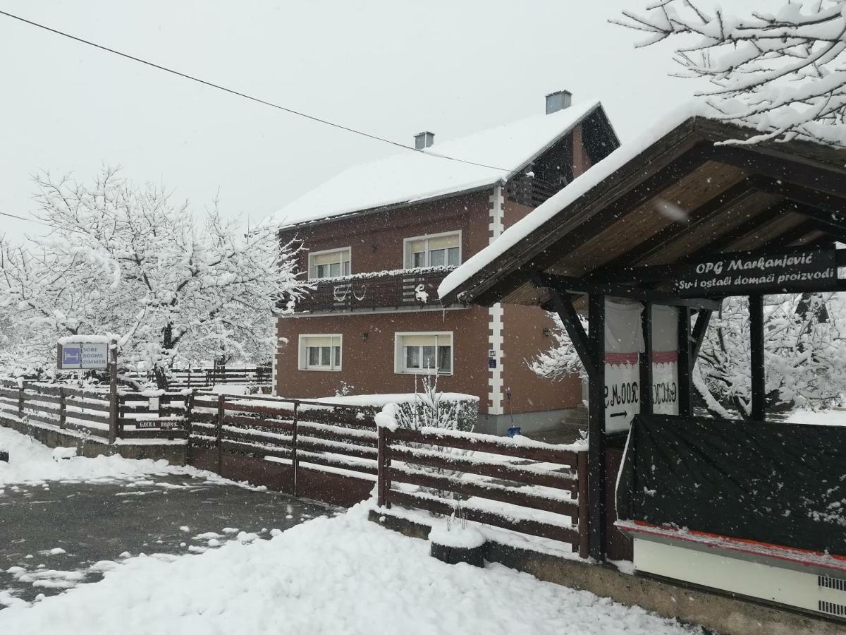Gacka Rooms Vrhovine Dış mekan fotoğraf